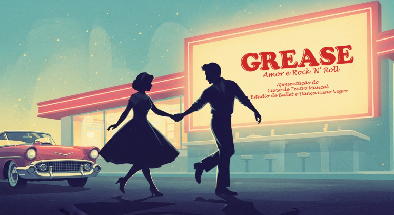 GREASE – Amor e Rock ‘N’ Roll – Ensaio Aberto
